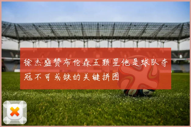 徐杰盛赞布伦森五颗星他是球队夺冠不可或缺的关键拼图